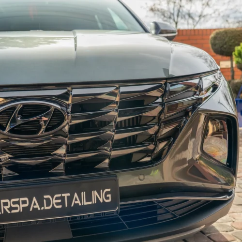 Hyundai Tucson po korekcie lakieru i aplikacji 5 letniej powłoki ceramicznej