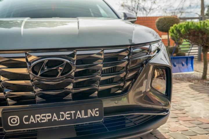 Hyundai Tucson po korekcie lakieru i aplikacji 5 letniej powłoki ceramicznej
